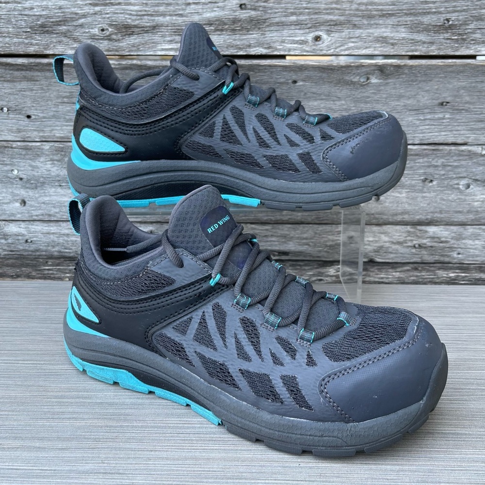 RED WING Cooltech Safety Toe Shoes / Ws-Sz 8